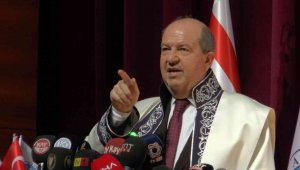 KKTC Cumhurbaşkanı Tatar: "Biz direnmeye devam edeceğiz yeter ki Türkiye arkamızda dursun"