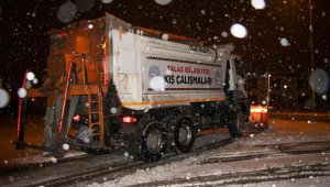 Talas'ta kış çalışmalarına aralıksız devam