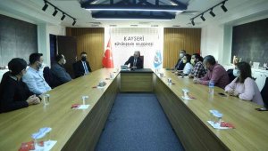 Başkan Büyükkılıç, profesyonel turist rehberleriyle buluştu