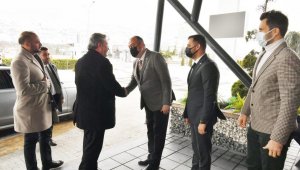 Başkan Palancıoğlu'ndan Başkan İmamoğlu'na ziyaret
