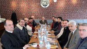 Başkan Yalçın'dan esnaf buluşmaları
