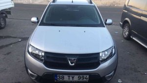 Develi'de çalınan otomobiller Kayseri'de bulundu