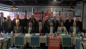 Kayseri Yozgatlı Dernekler Federasyonu kuruldu