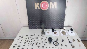 Kayseri'de tarihi eser kaçakçısı bir şahıs yakalandı