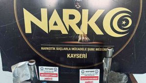 Kayseri'de uyuşturucu operasyonu: 1 gözaltı