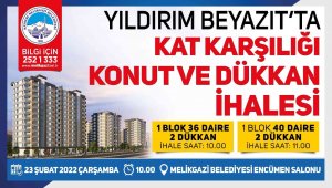 Melikgazi Belediyesi'nden kat karşılığı konut ve dükkan ihalesi
