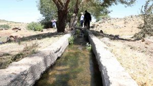 Talas'ın tarihi mahzenleri suya kavuşuyor