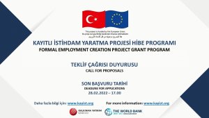 TKYB Kayıtlı İstihdam Yaratma Projesi Hibe Programı Başvuru Dönemi Devam Ediyor