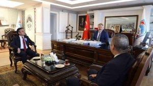 Vergi Dairesi Başkanından Başkan Palancıoğlu'na ziyaret