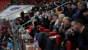 Başkan Palancıoğlu; Kayseri Basketbol'un maçını izledi