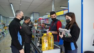 Melikgazi zabıtası marketlerde fiyat denetimi yaptı