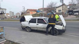 Oto hırsızlığının önlenmesi için uygulama yapıldı