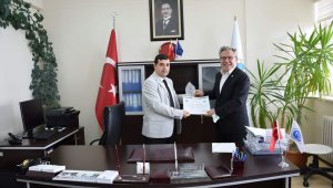 Tomarza Meslek Yüksekokulu'nda devir teslim töreni yapıldı
