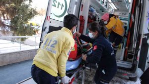 Üzerine televizyon düşen 2 yaşındaki çocuk ağır yaralandı