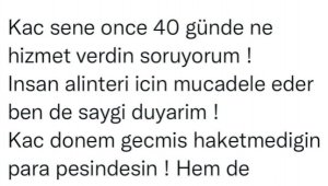 Berna Gözbaşı'dan kulübe icra gönderen eski futbolcuya tepki