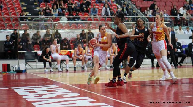 Kadınlar Basketbol Süper Ligi: Kayseri Basketbol: 72 - Galatasaray: 78