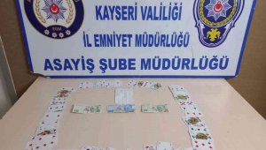 Kayseri'de eş zamanlı kumar operasyonu