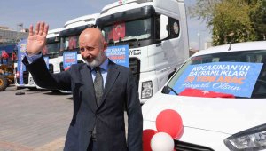 Kocasinan Belediyesi 36 yeni aracını tanıttı