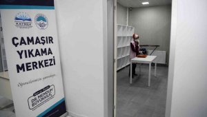 Öğrencilere büyük kolaylık; çamaşır yıkama merkezi