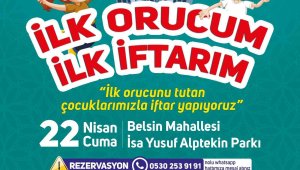 "İlk Orucum, İlk İftarım" Programı Belsin'de yapılacak