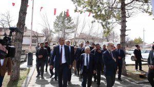 Sarıoğlan ve Akkışla'ya doğalgaz için ilk adım atıldı