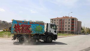 Talas'ta hem bahar hem bayram temizliği