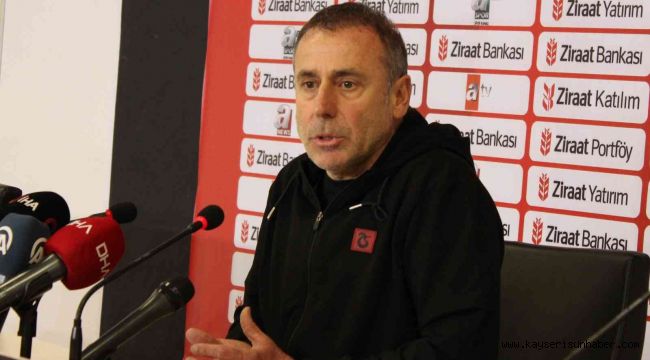 Abdullah Avcı: "Rakibi iştahı ve arzusundan dolayı tebrik ediyorum"