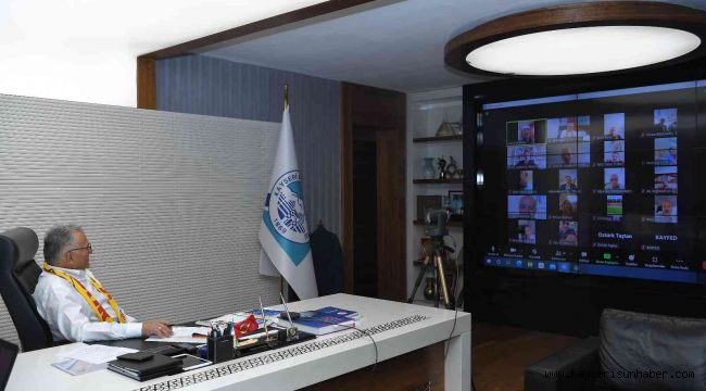 Başkan Büyükkılıç, Kayserispor için STK temsilcileri ile görüştü