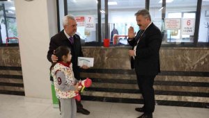 Başkan Palancıoğlu Emlak Vergisini vezneden ödedi