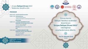 Cumhurbaşkanlığı Sözcüsü Prof. Dr. İbrahim Kalın, ERÜ'de konferans verecek