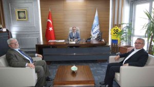 KESOB Başkanı Övüç'den Başkan Özdoğan'a veda ziyareti