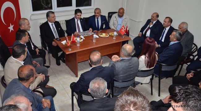 MHP Genel Başkan Yardımcısı Özdemir'den KSMMMO'ya ziyaret