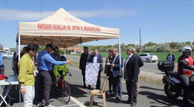 Türkiye Yol Bisiklet Şampiyonası'nın 5. Etabı Kayseri'de yapıldı