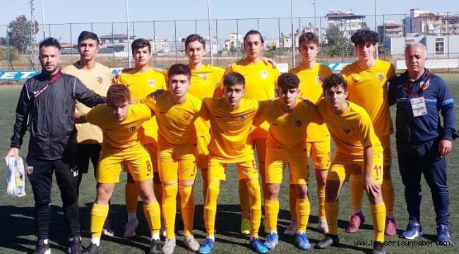 U16 Gelişim Ligi: Kayserispor U16: 1 - Yeni Malatyaspor U16: 2