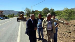 Yahyalı ana girişi güzelleşiyor