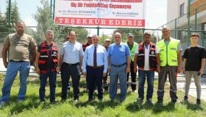 Ahmed İslamoğlu Anadolu İmam Hatip Lisesi'nin çevre düzenlemesi yapıldı