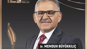 Başkan Büyükkılıç, 2 ayrı proje ile 'Yılın Belediye Başkanı' ödülüne layık görüldü