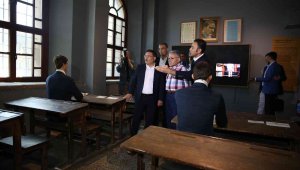 Başkan Büyükkılıç, Vali Çiçek'e Milli Mücadele Müzesi'nde brifing