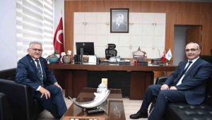 Başkan Büyükkılıç'tan ERÜ Tıp Fakültesi Başhekimine ziyaret