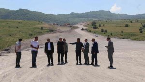 Başkan Özldoğan Erciyes Yolunda inceleme yaptı