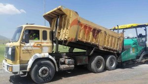 Büyükşehir'den Develi Devlet Hastanesi çevresine 3.7 milyon TL'lik asfalt çalışması