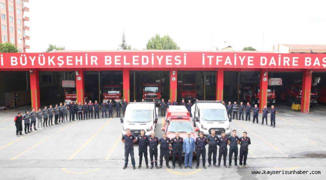 Kayseri'den sel bölgesine personel ve ekipman desteği