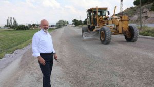 Kocasinan'da yol çalışmaları hız kesmeden devam ediyor