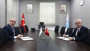 Makedonya Uluslararası Vizyon Üniversitesi'nden KAYÜ Rektörüne ziyaret