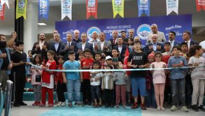 Selçuklu Mahallesi'nde pazar yeri ve sosyal tesisin açılışı yapıldı