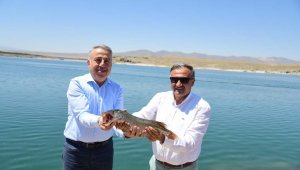 Amatör balıkçılar Kayseri'de