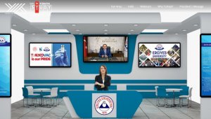 ERÜ "Study in Türkiye" Online Üniversite Tercih Fuarı'nda stant açtı