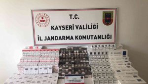 Jandarmadan kaçak sigara operasyonu