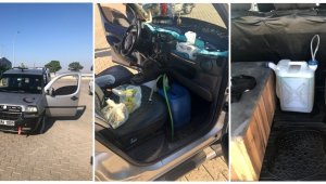 Mazot hırsızına suçüstü