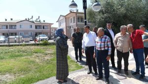 Başkan Büyükkılıç, şifalı su merkezi olan İçmeceleri inceledi